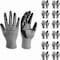I9 Essentials Coated Gloves, Black & Grey, L 12 PK 100013 - alternate 1
